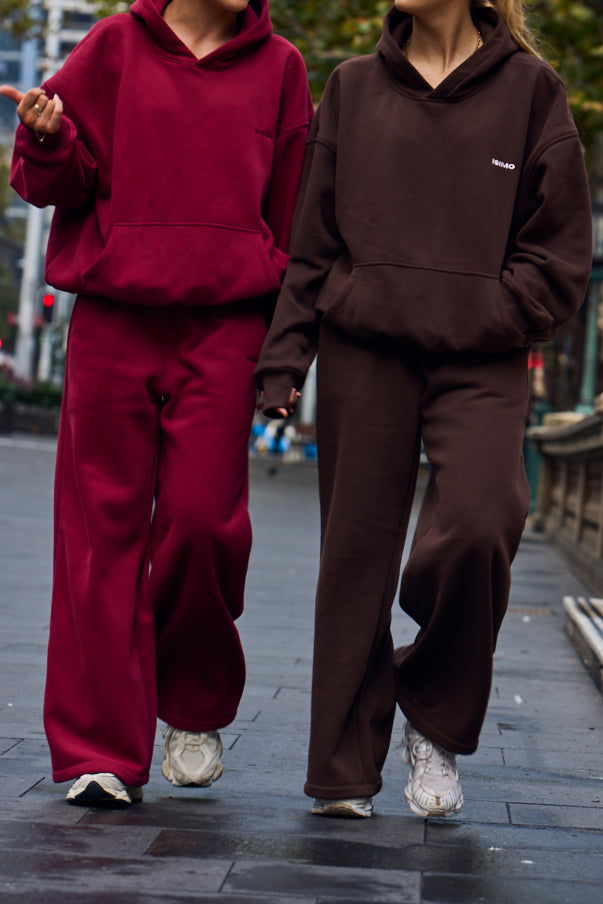 Classic Track Pant - Chocolate