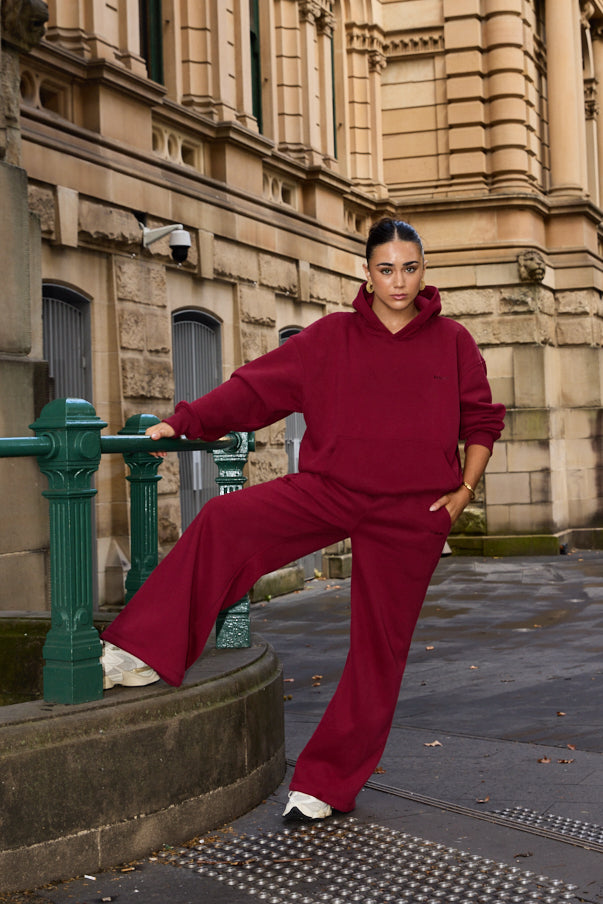 Classic track pant - Wine