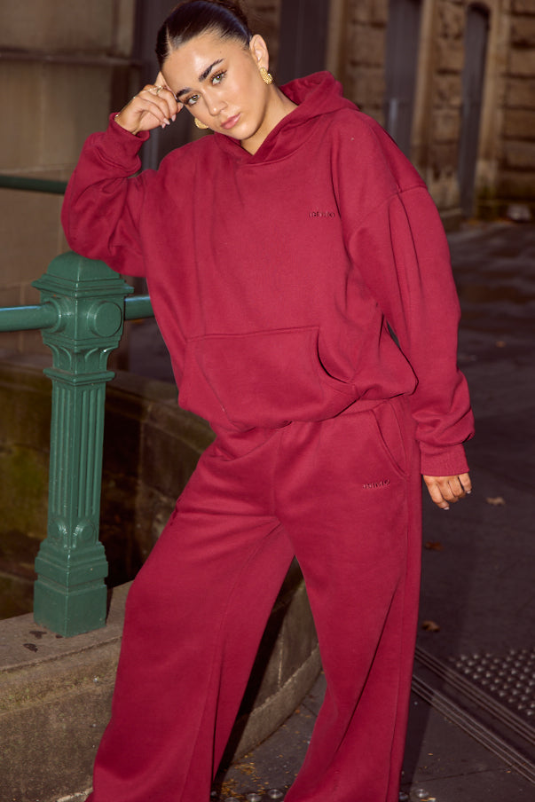 Classic track pant - Wine