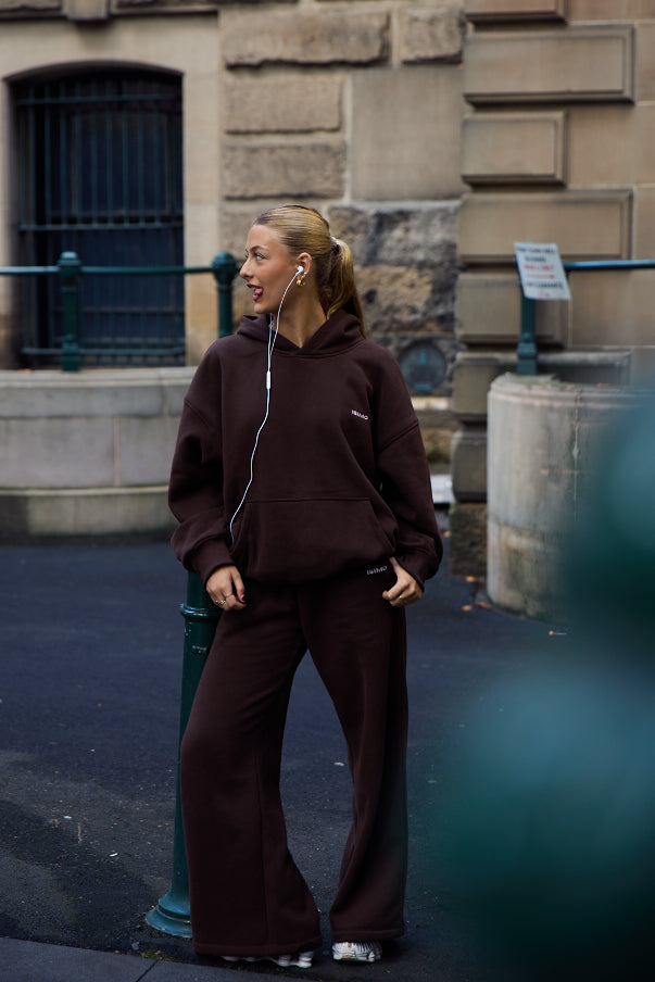 Classic Track Pant - Chocolate