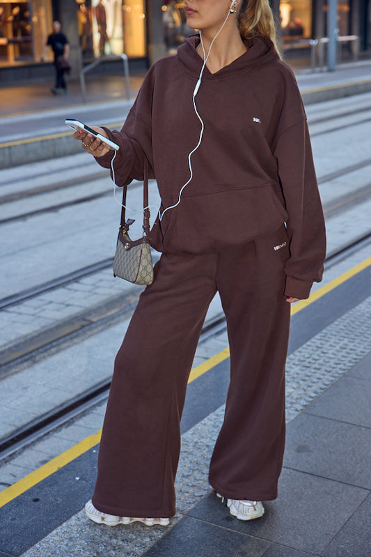 Classic Track Pant - Chocolate