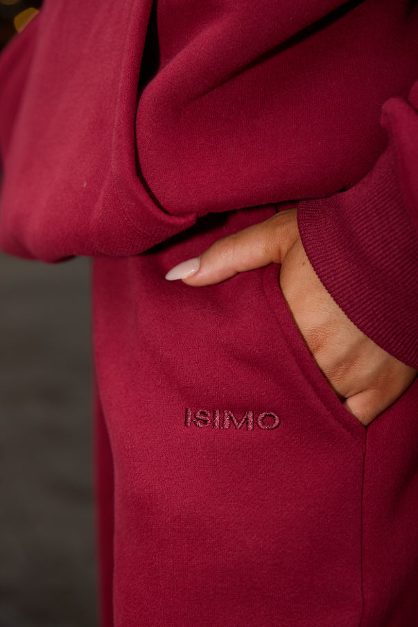 Classic track pant - Wine